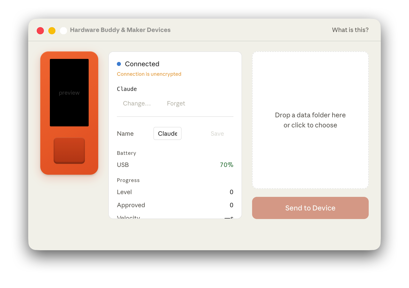 Claude Desktop connected